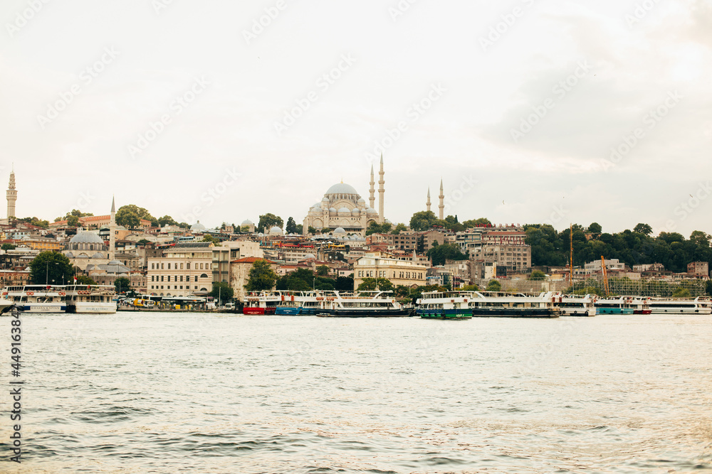 view of istanbul and bosphorus