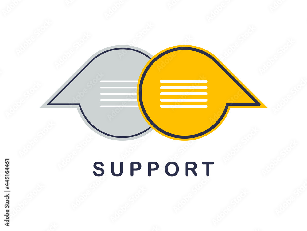 Technical support and frequently asked questions FAQ vector design ...