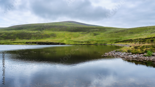 Loch Horn and Ben Horn in Sutherland in the Highlands