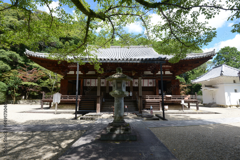 霊山寺 本堂 奈良市 霊山寺 本堂 奈良市