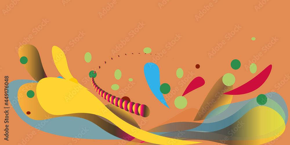 Yellow and blue background with stripes. Vector abstract background texture design, bright poster. Abstract background modern hipster futuristic graphic. Multi-layer effect with texture