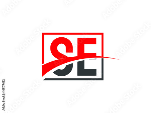 S E, SE Letter Logo Design