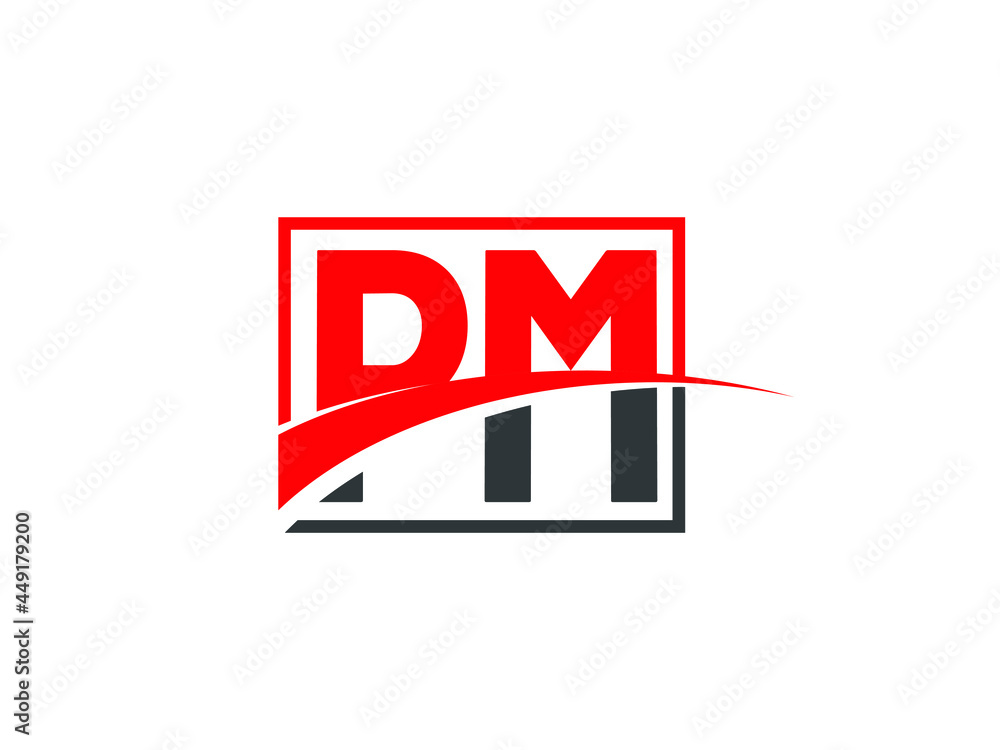 P M, PM Letter Logo Design P M, PM Letter Logo Design