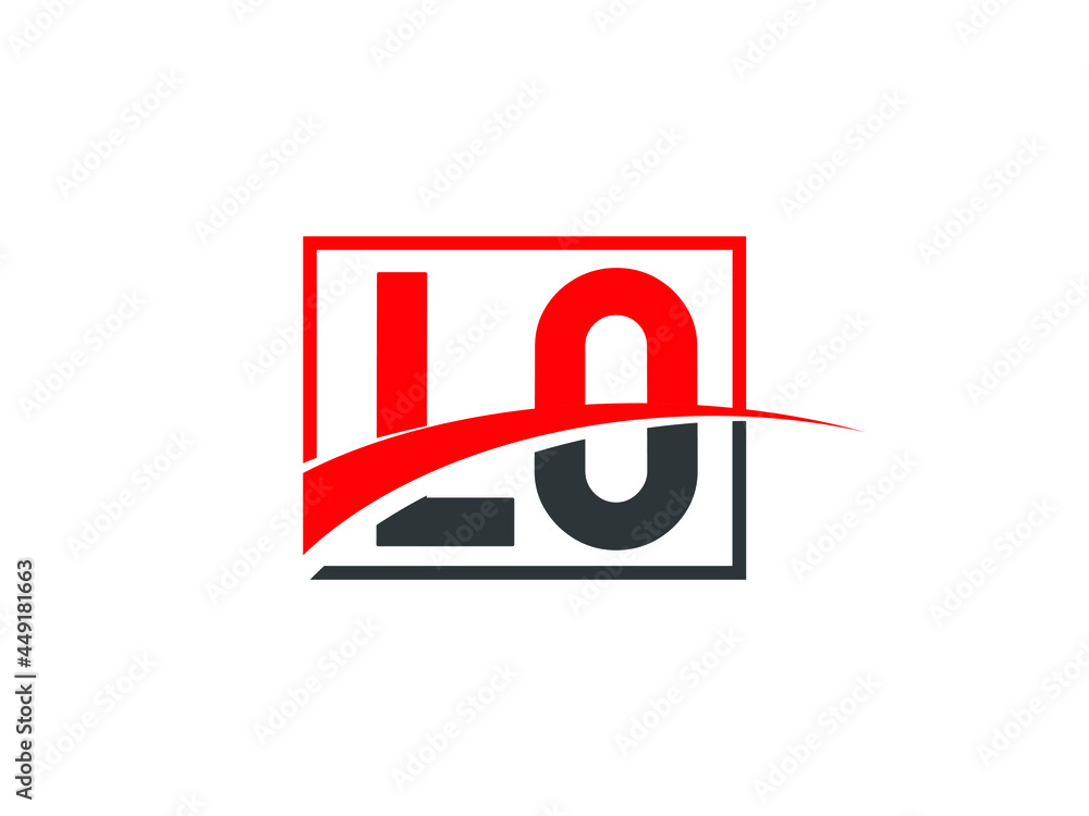 L O, LO Letter Logo Design L O, LO Letter Logo Design