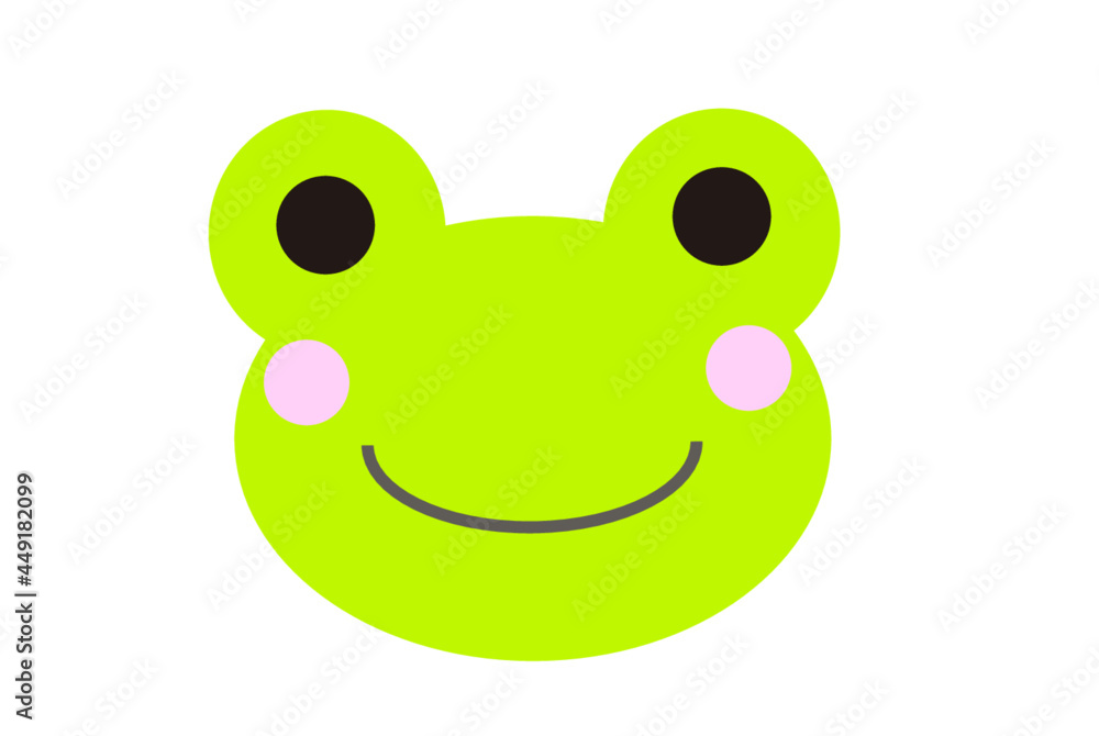 かわいいカエルのイラスト Stock Vector | Adobe Stock