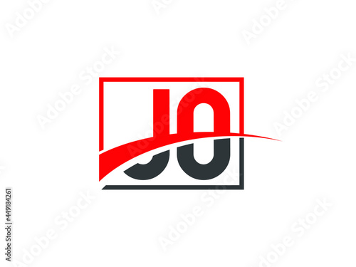 J O, JO Letter Logo Design