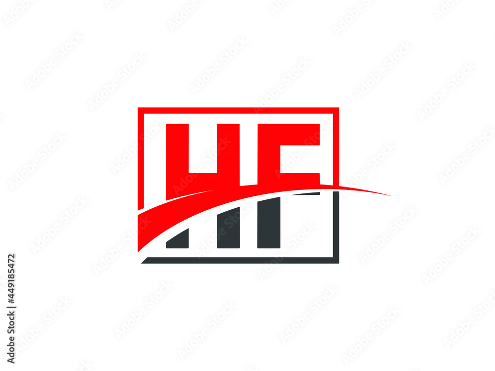 H F, HF Letter Logo Design H F, HF Letter Logo Design