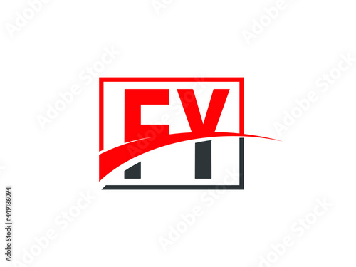 F Y, FY Letter Logo Design © Rubel