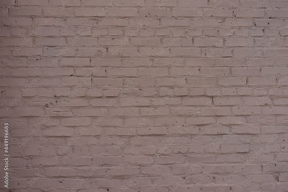 Obraz premium Background - old painted pinkish brown brick work