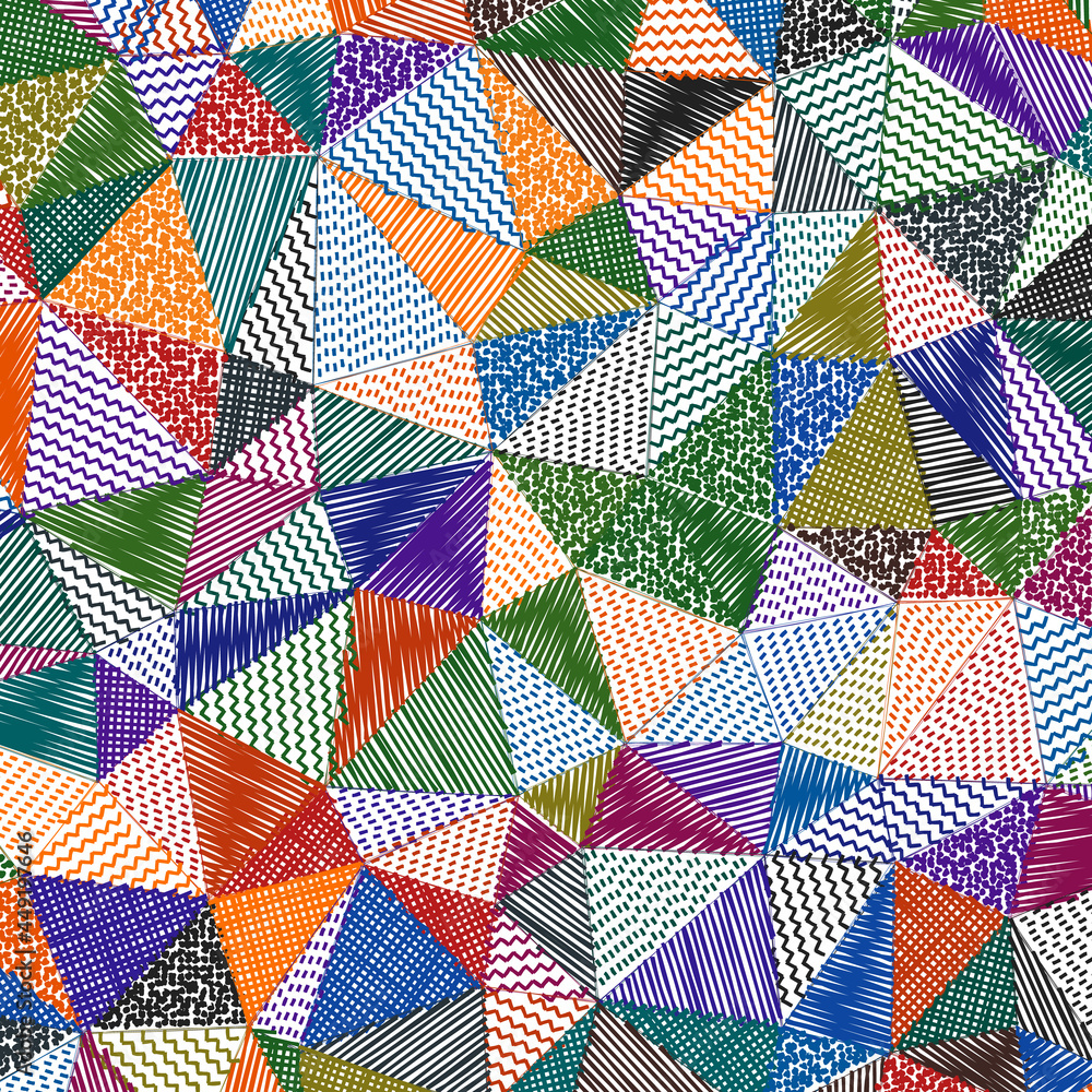 Low poly sketch background. Artistic square pattern. Elegant abstract background. Vector illustration. Low poly sketch background. Artistic square pattern. Elegant abstract background. Vector illustration.