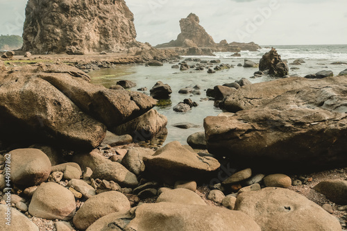 rocks on the beach