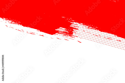 red and white water splash background
