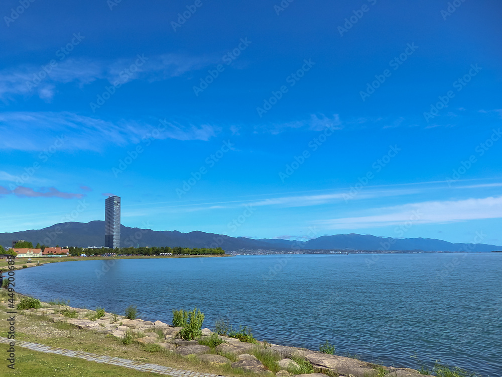 琵琶湖 大津の風景
琵琶湖 大津の風景