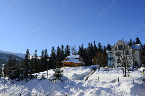 winter views in the mountains and forest © Aleks