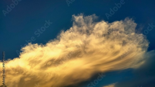 Beautiful Blue Sky with Cloud