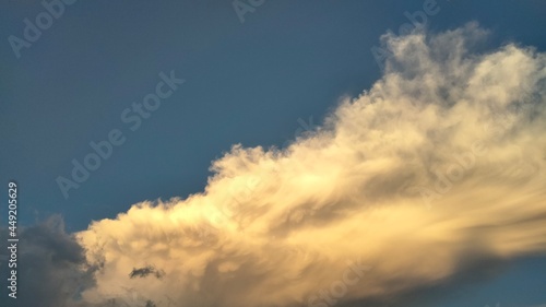 Beautiful Blue Sky with Cloud