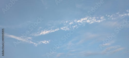 Beautiful Blue Sky with Cloud