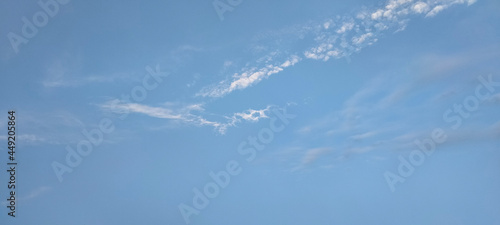 Beautiful Blue Sky with Cloud