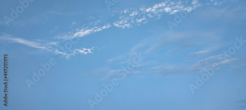 Beautiful Blue Sky with Cloud