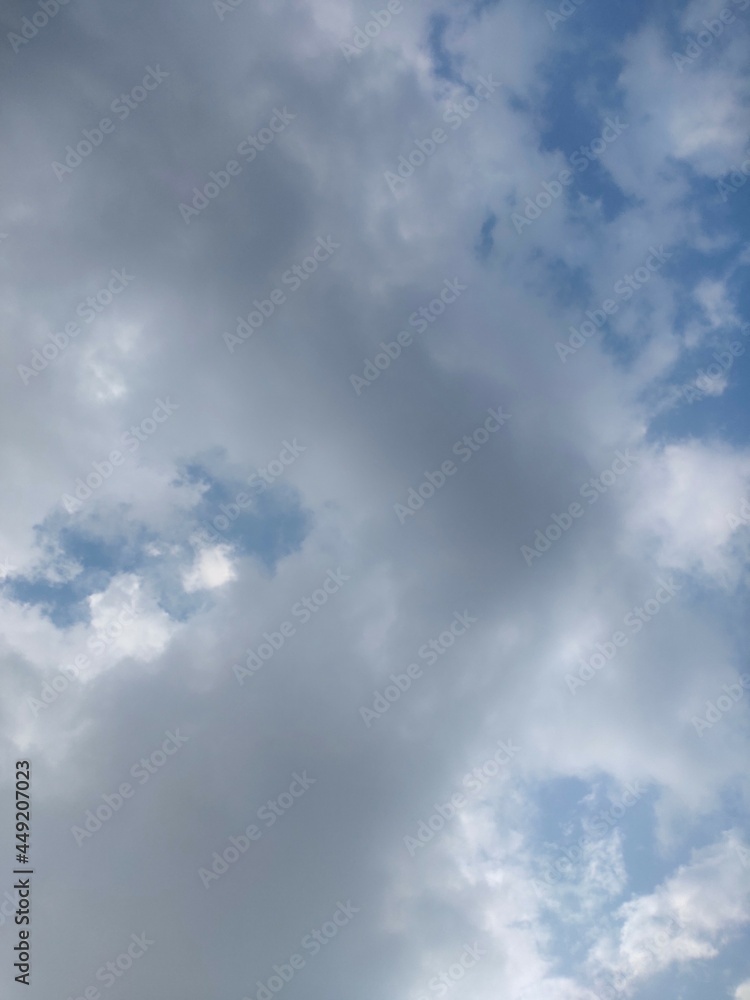 photo of sky and clouds in the morning.