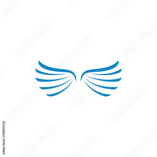 Wings icon design illustration template