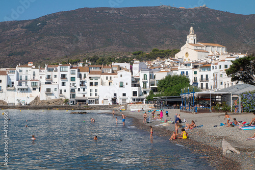 Platja Gran à Cadaqués, Espagne photo