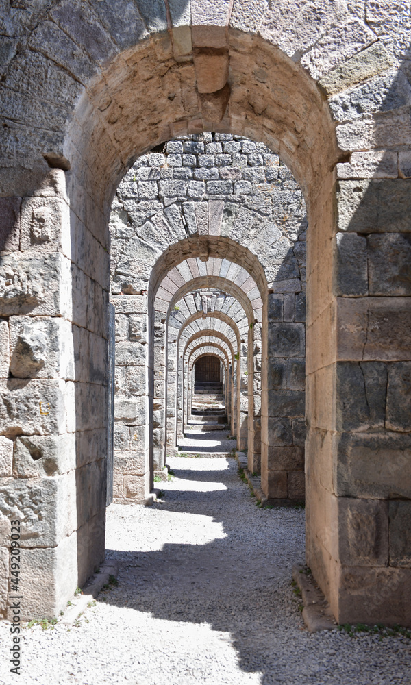 Ancient Tunnel Arches
