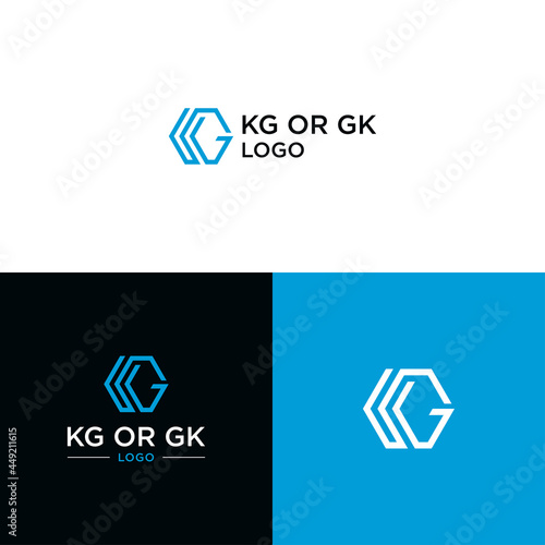 KG OR GK LOGO DESIGN 