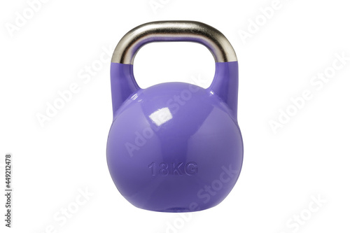 Sports equipment kettlebells color weights