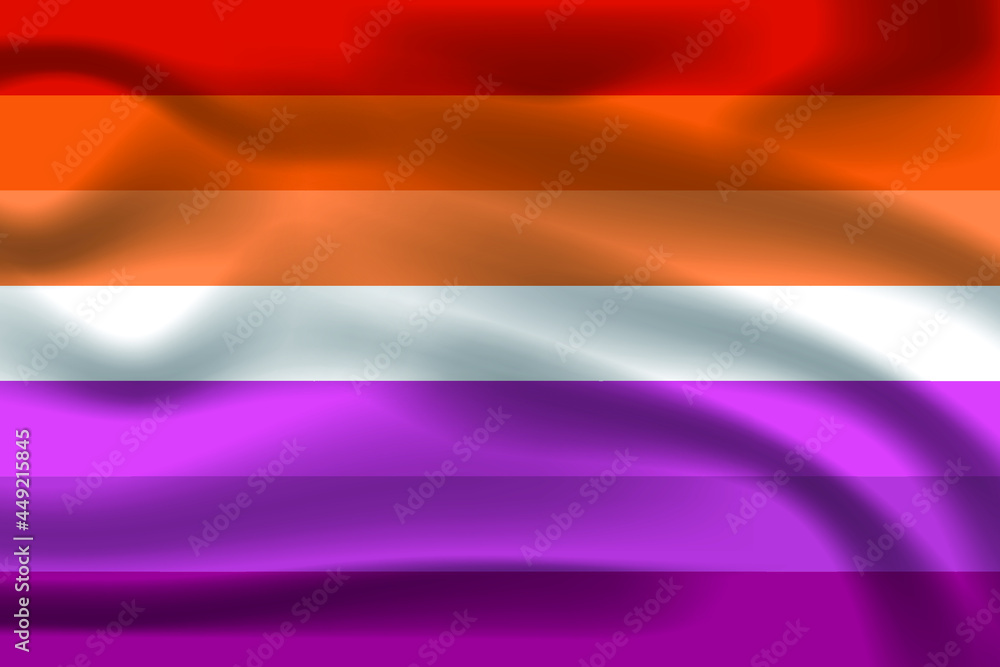 Rainbow pride flag for lgbtq free vector illustration 