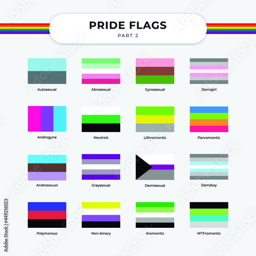 Celebrate lgbt freedom and support with pride flag free vector