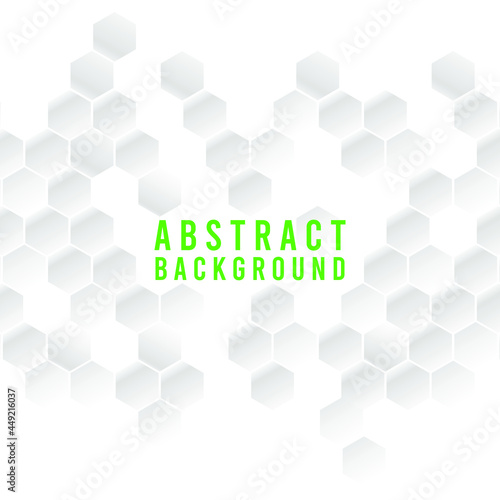 Abstract Geometric Shape Hexagon Background