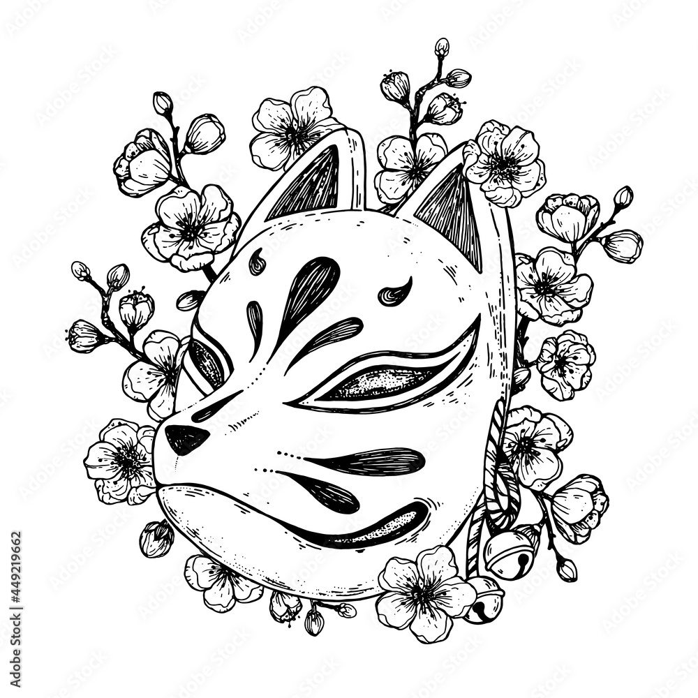 Aggregate 79+ kitsune mask tattoo - in.coedo.com.vn