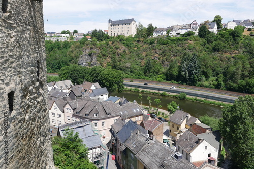 Burg Runkel Blick auf die Lahn photo