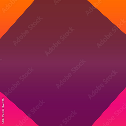 Abstract blurred mint square purple background.