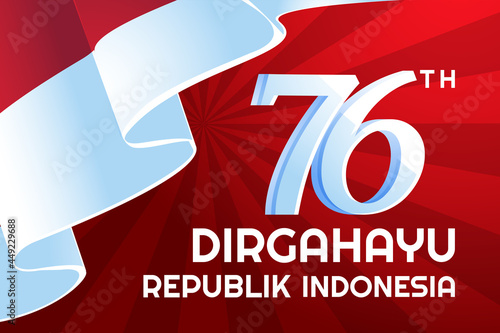 Indonesian independence day dirgahayu republik indonesia
