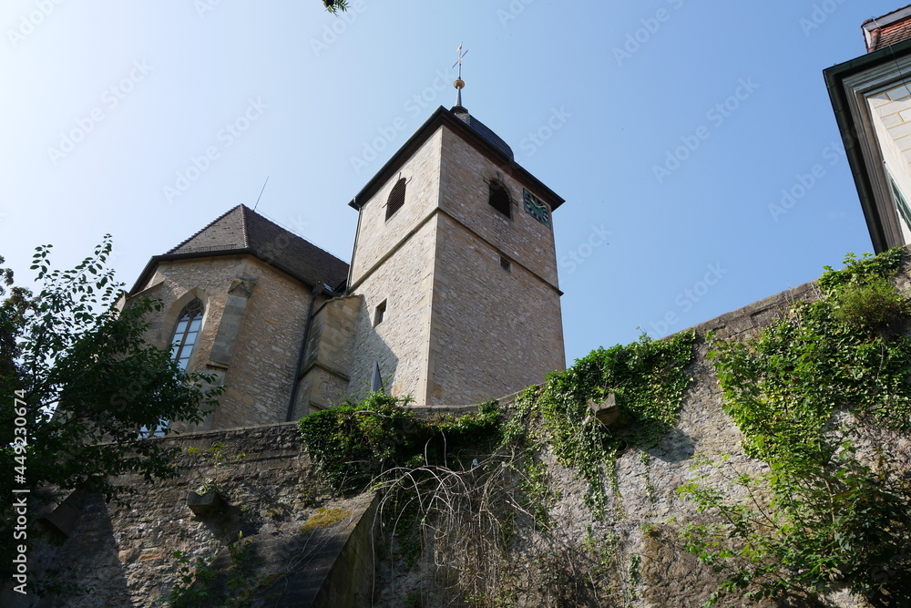 Kirche Stadtmauer Besigheim