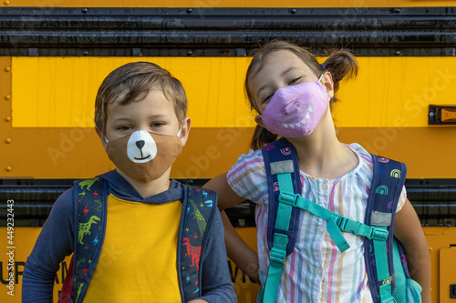 Back to school with masks