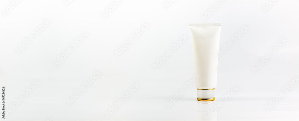 skin cream jar on white background,Blank cosmetics containers skin cream jar on white background,Blank cosmetics containers