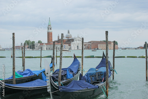 Boats in the sea in Venice