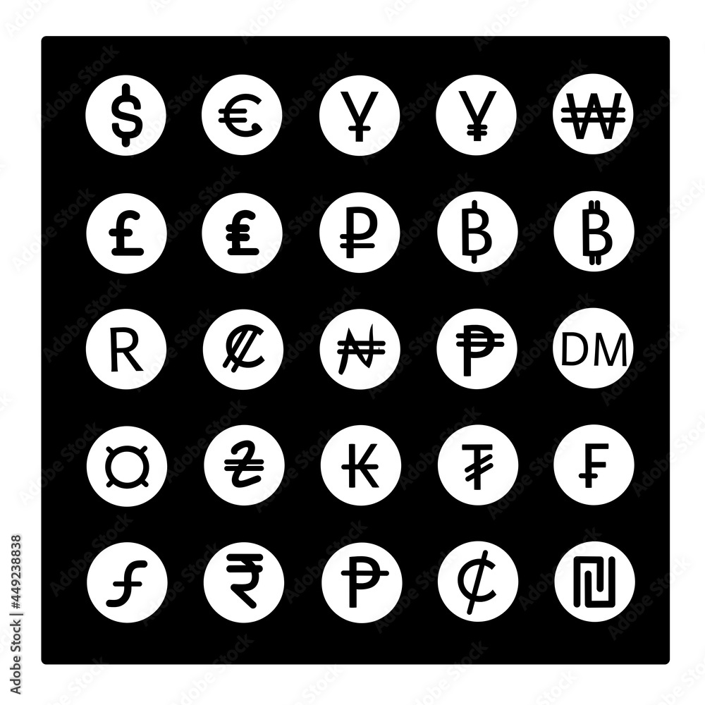 Currency market illustration design. Currency market illustration design.