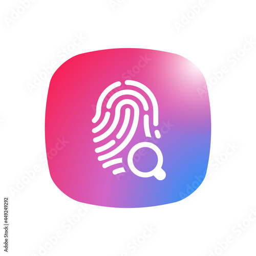 Search Biometircs - Sticker