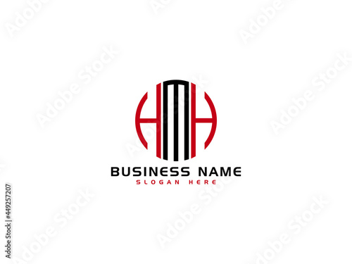 Creative HMH Logo Letter Vector Image Design For Your Business photo