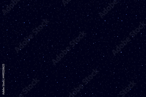 Starry night sky. Galaxy space background. 