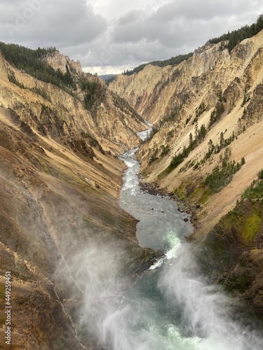 Travel Adventures - Yellowstone Waterfall