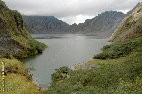 Closeup shot of an incredible view of the Mountain Pinatubo Botolan in Philippines photo