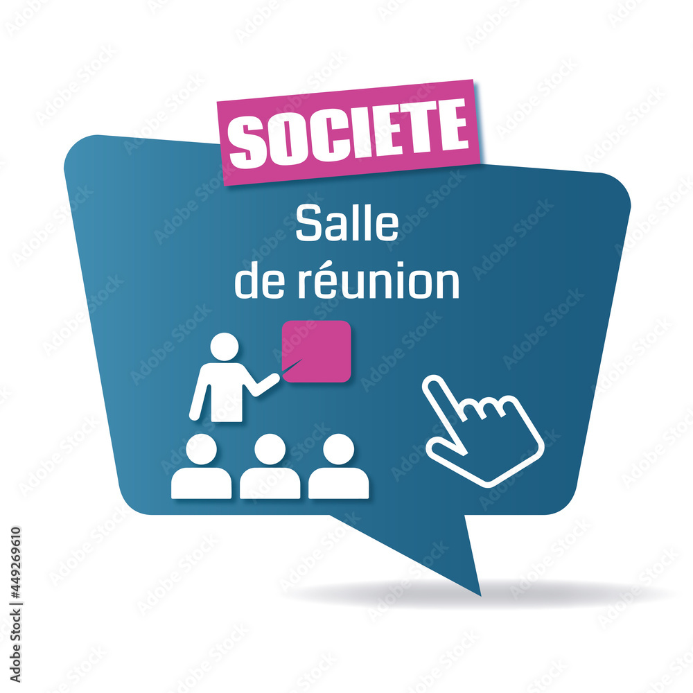 Logo salle de réunion. Logo salle de réunion.