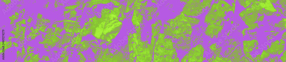 abstract acid green and purple background for design