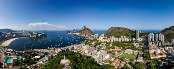 Wandcirkels Rio de Janeiro Panorama van Rio de Janeiro  © Marcio Santos