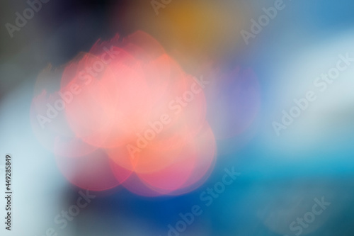 abstract colorful bokeh background